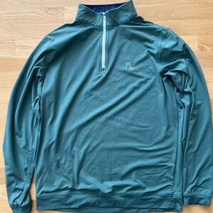 Rhoback Performance Q-Zip Quarter Zip - Medium - Green